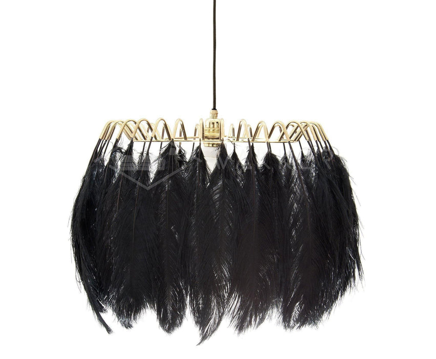 "Lampe à suspension plume-DWHOME"