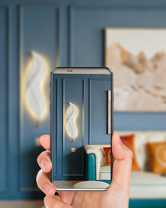 Feather Wall Lamp-DWHOME