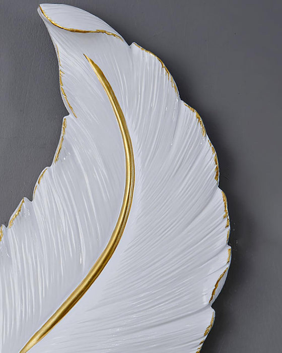 Feather Wall Lamp.