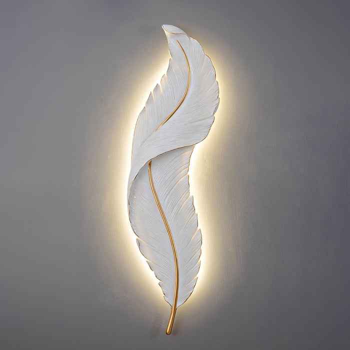 Feather Wall Lamp.