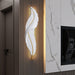 Feather Wall Lamp.