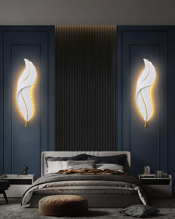 Feather Wall Lamp-DWHOME
