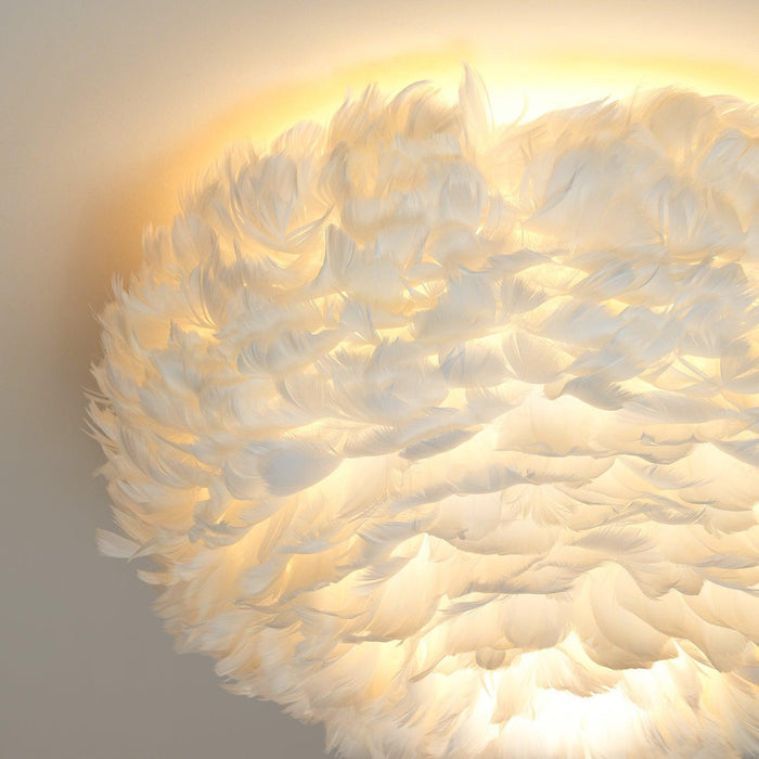 Feathered Ceiling Lamp - DWHOME