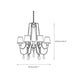 Feiss Clarissa Chandelier-DWHOME