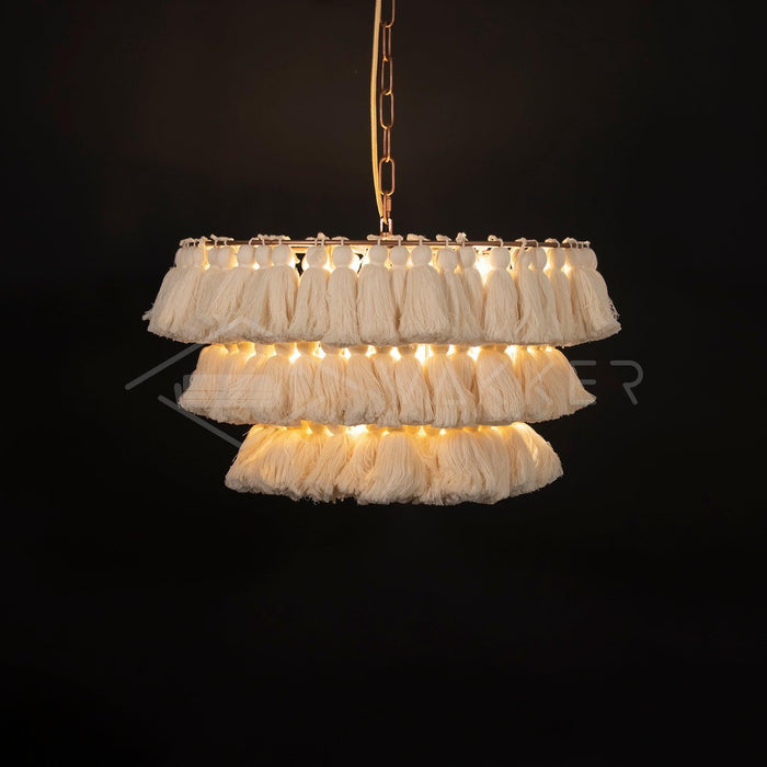 Fela Tassel Chandelier - DWHOME