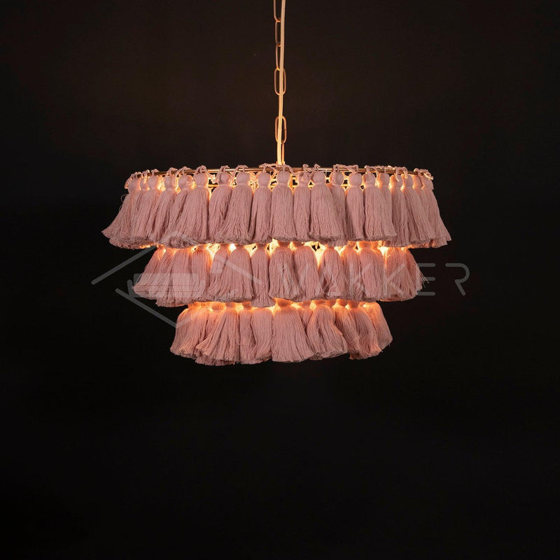 Fela Tassel Chandelier-DWHOME