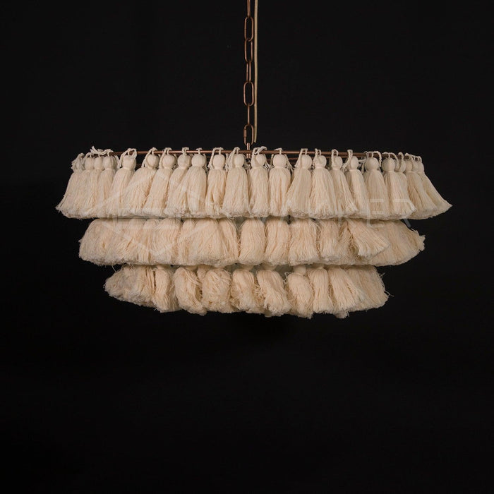 Fela Tassel Chandelier - Vakkerlight