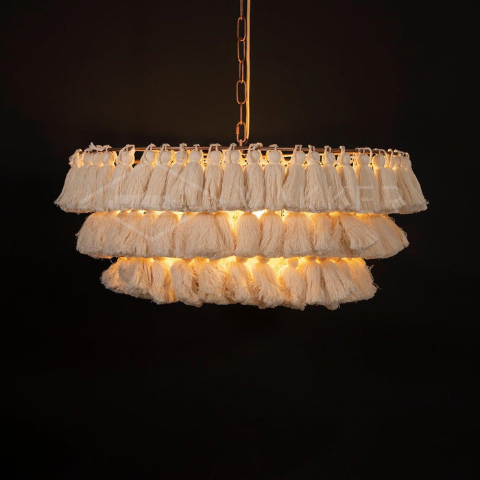 Fela Tassel Chandelier - DWHOME