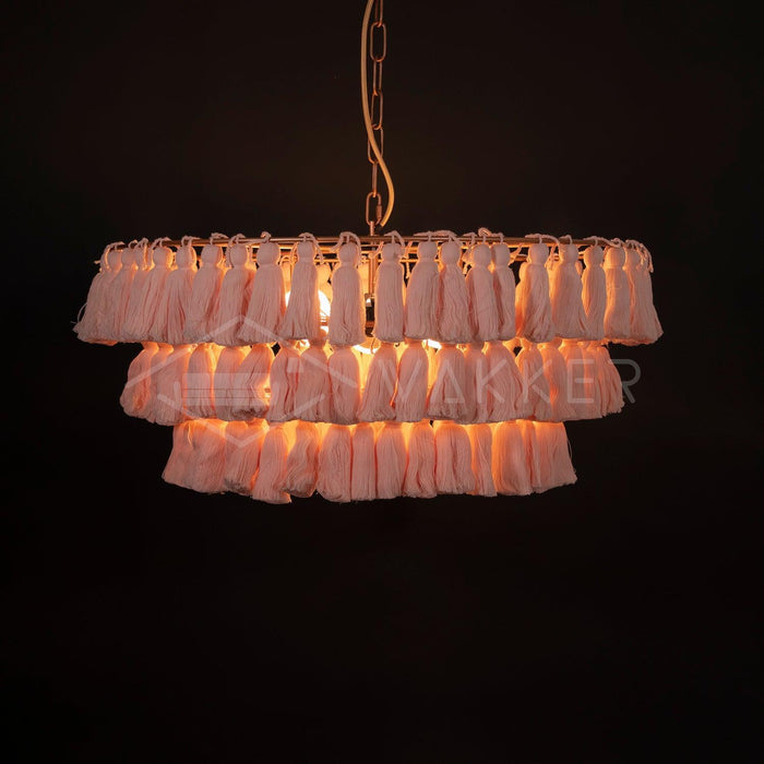 Fela Tassel Chandelier - DWHOME