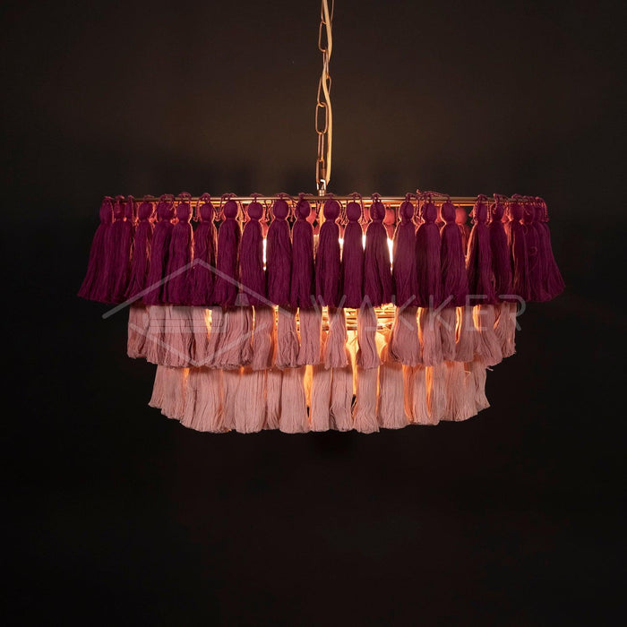 Fela Tassel Chandelier - Vakkerlight