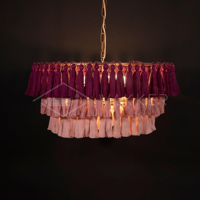 Fela Tassel Chandelier - DWHOME