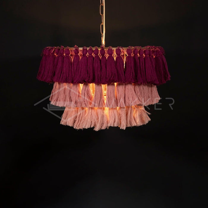 Fela Tassel Chandelier - DWHOME