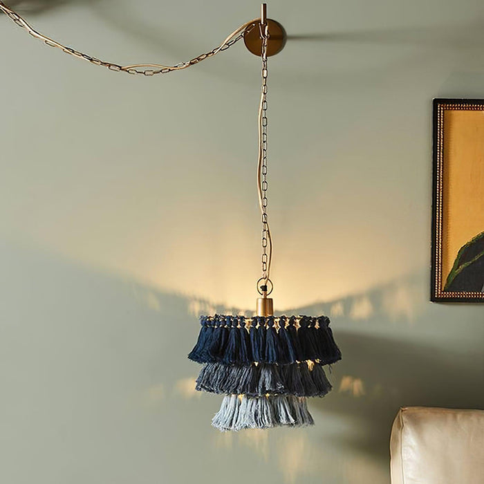 Fela Tassel Wall Lamp.