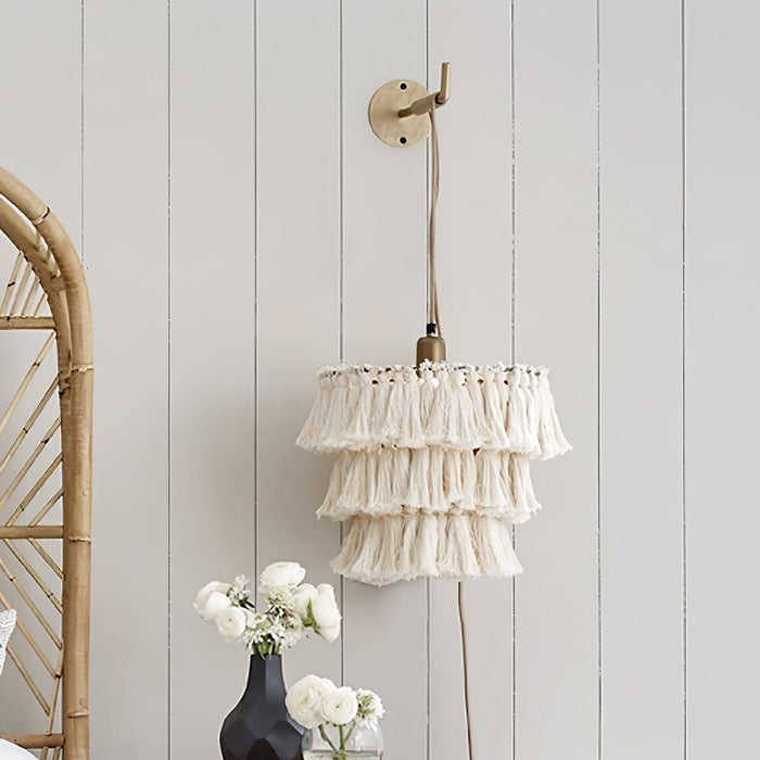 Fela Tassel Wall Lamp.