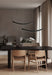 Felix Crescent Pendant Lamp-DWHOME