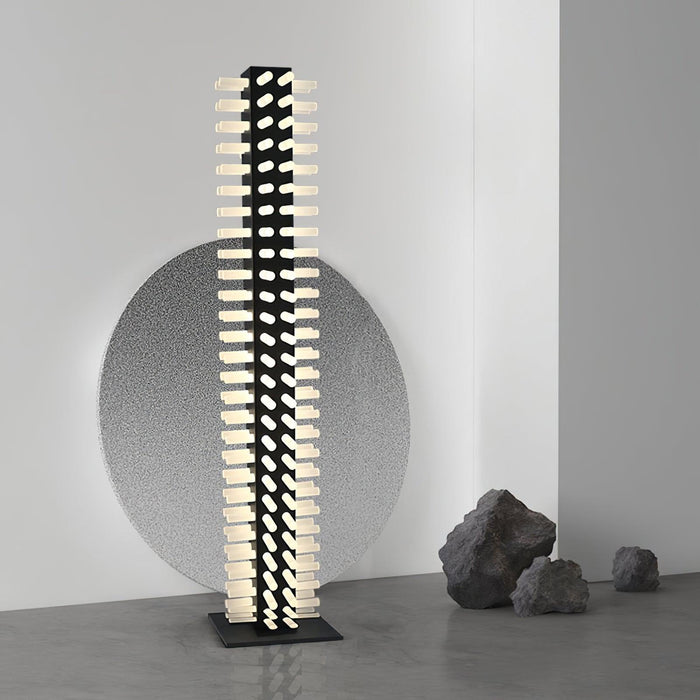 Filing Stand Floor Lamp.