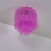 Fiora Rose Red Glass Ceiling Lamp-DWHOME