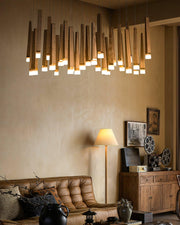 Firewood Stick Chandelier-DWHOME