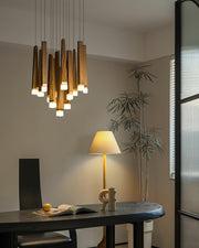 Firewood Stick Chandelier-DWHOME
