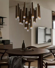 Firewood Stick Chandelier-DWHOME