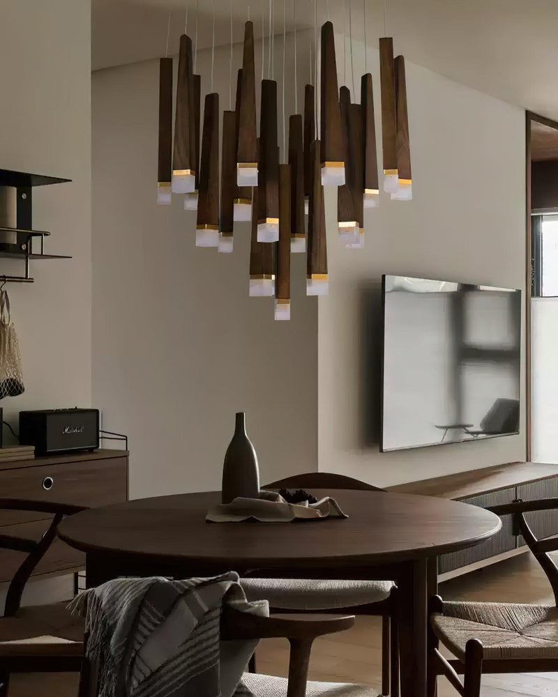 Firewood Stick Chandelier-DWHOME