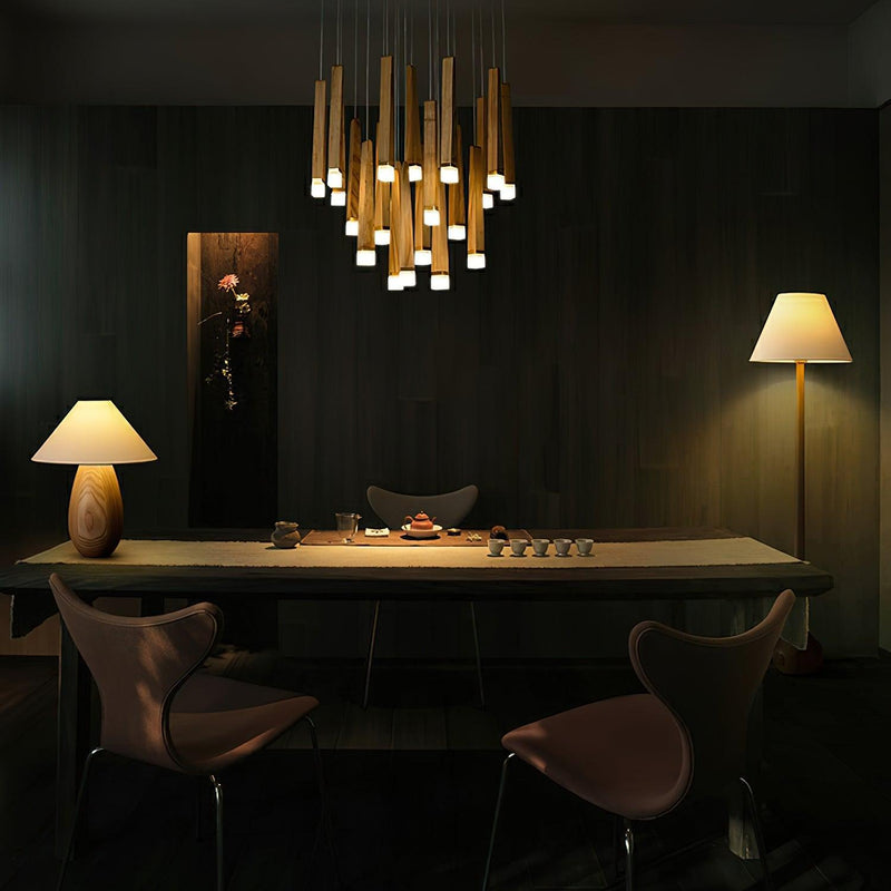 Firewood Stick Chandelier-DWHOME