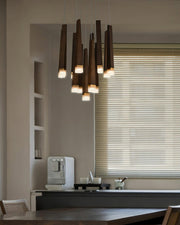 Firewood Stick Chandelier-DWHOME