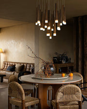 Firewood Stick Chandelier-DWHOME