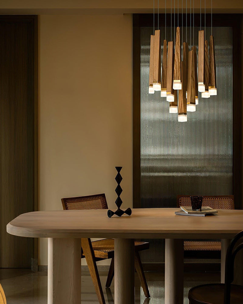 Firewood Stick Chandelier-DWHOME