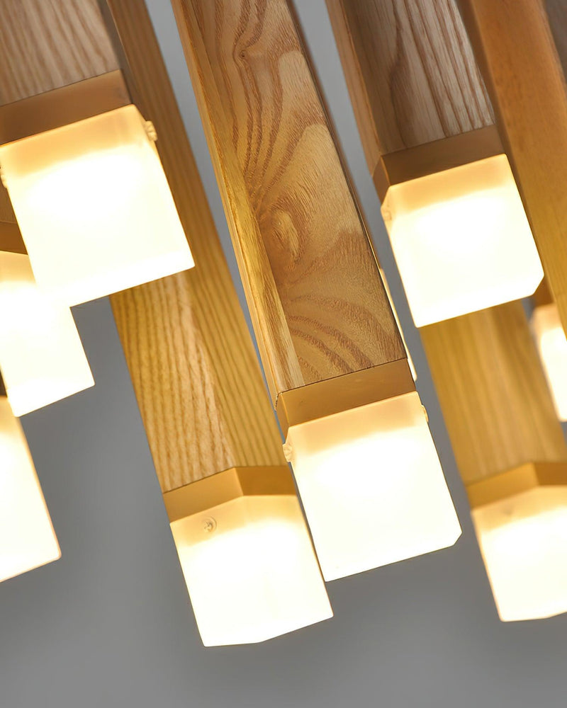 Firewood Stick Chandelier-DWHOME