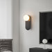 Flat Base Globe Sconce-DWHOME