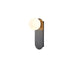 Flat Base Globe Sconce-DWHOME