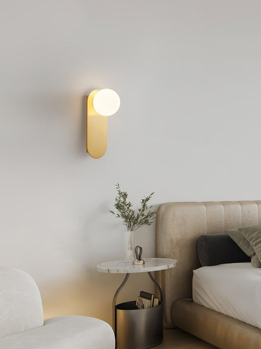 Flat Base Globe Sconce - Vakkerlight