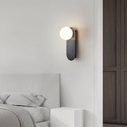 Flat Base Globe Sconce-DWHOME