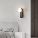 Flat Base Globe Sconce-DWHOME