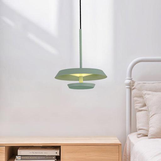 Flat Pendant Light-DWHOME