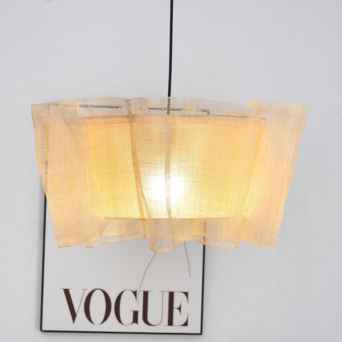 Flaxen Weave Pendant Lamp.