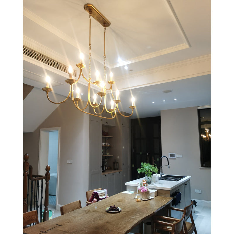 Flemish Linear Chandelier-DWHOME