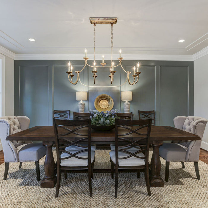 Flemish Linear Chandelier-DWHOME