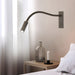 Flexible Gooseneck Wall Lamp.