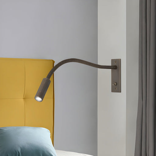 Flexible Gooseneck Wall Lamp.