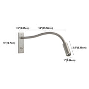 Flexible Gooseneck Wall Lamp-DWHOME