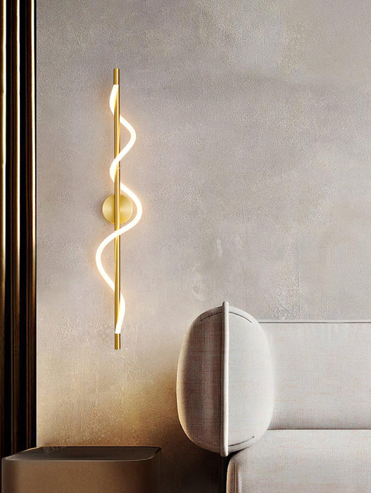 Flexible Linear Curve Wall Lamp-DWHOME