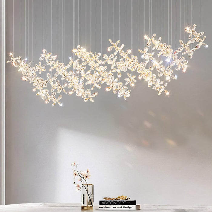 Floating Butterfly Chandelier.