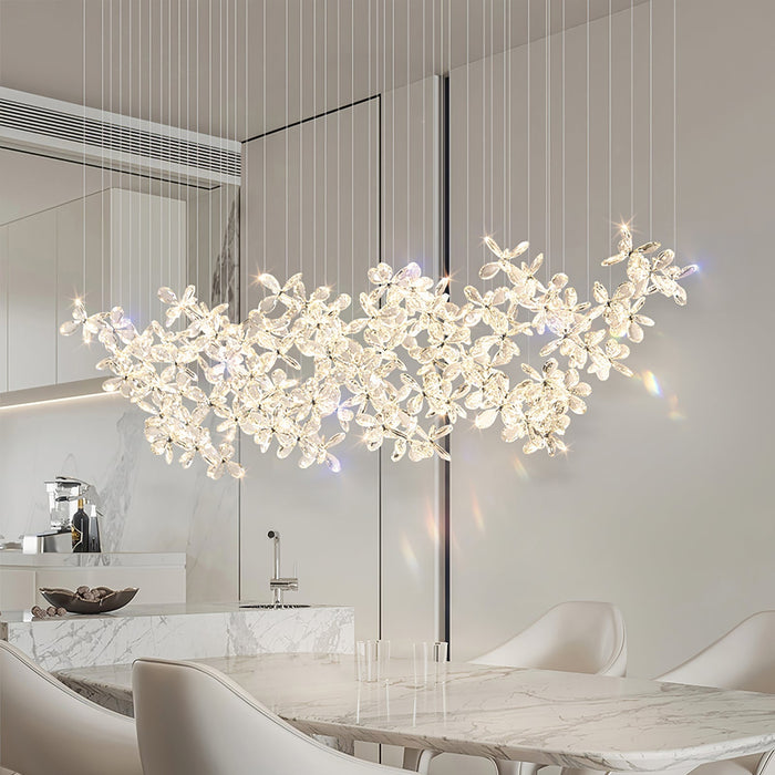 Floating Butterfly Chandelier.