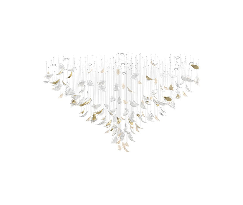 Floating Leaves Chandelier