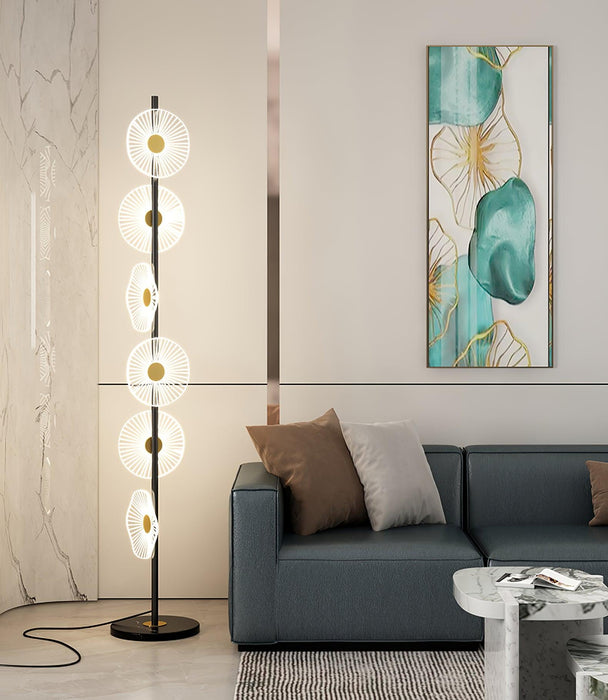 Floating Raindrop Floor Lamp.