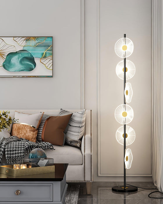 Floating Raindrop Floor Lamp.