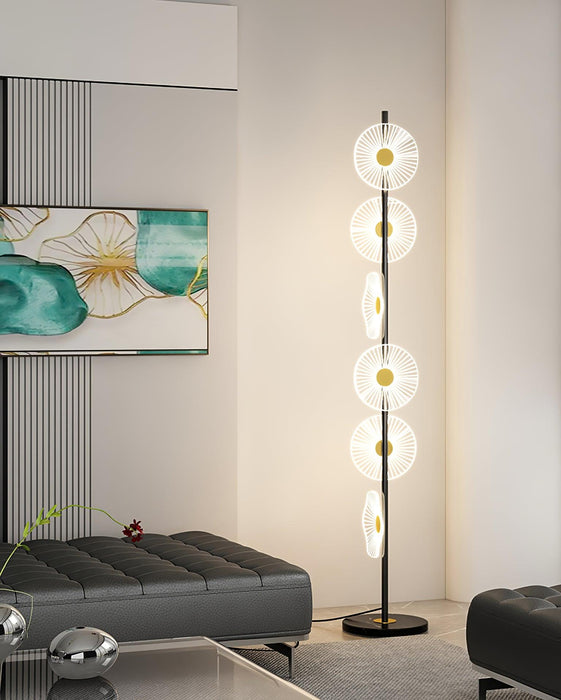 Floating Raindrop Floor Lamp.