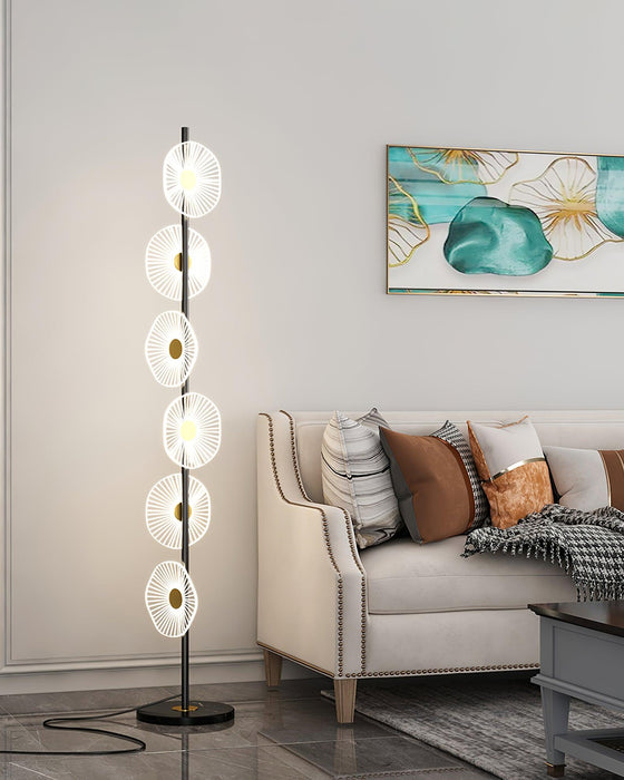 Floating Raindrop Floor Lamp.